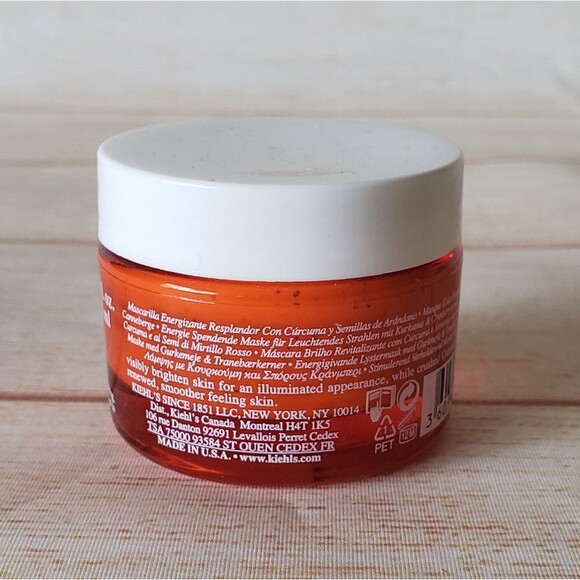 Kiehl's Turmeric & Cranberry Seed Energizing Radiance Masque Mask Brightens - Picture 3 of 15